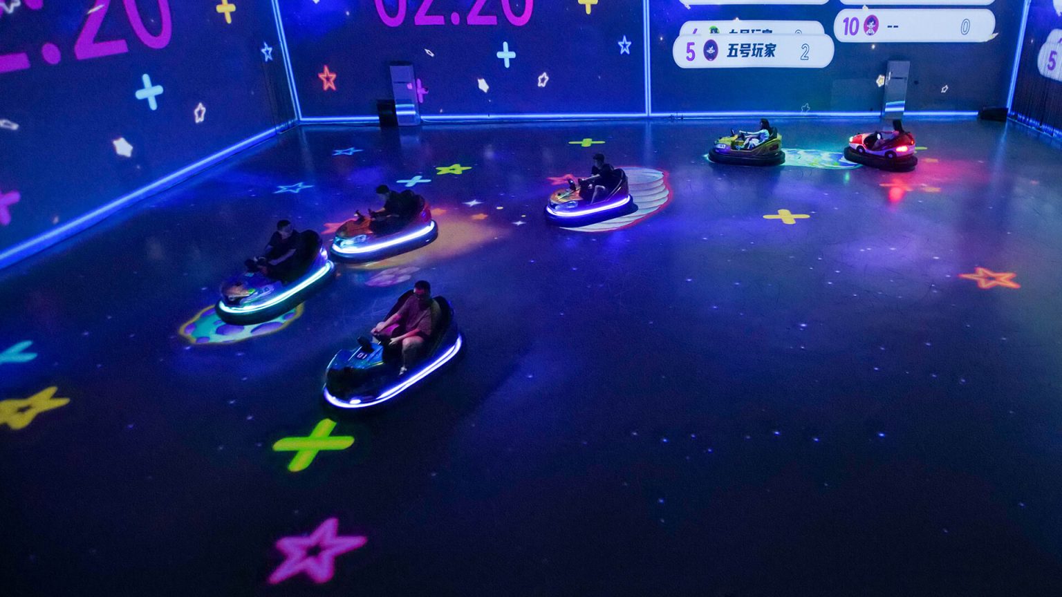 Interactive Bumper Cars | Twister Group